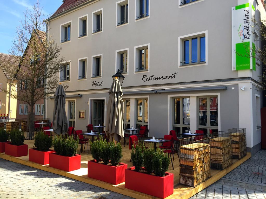 Hezelhof'S Radl-Hotel Wassertrüdingen Exterior foto